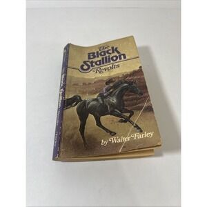 VTG The Black Stallion Revolts by‎ Walter Farley 1981 Paperback